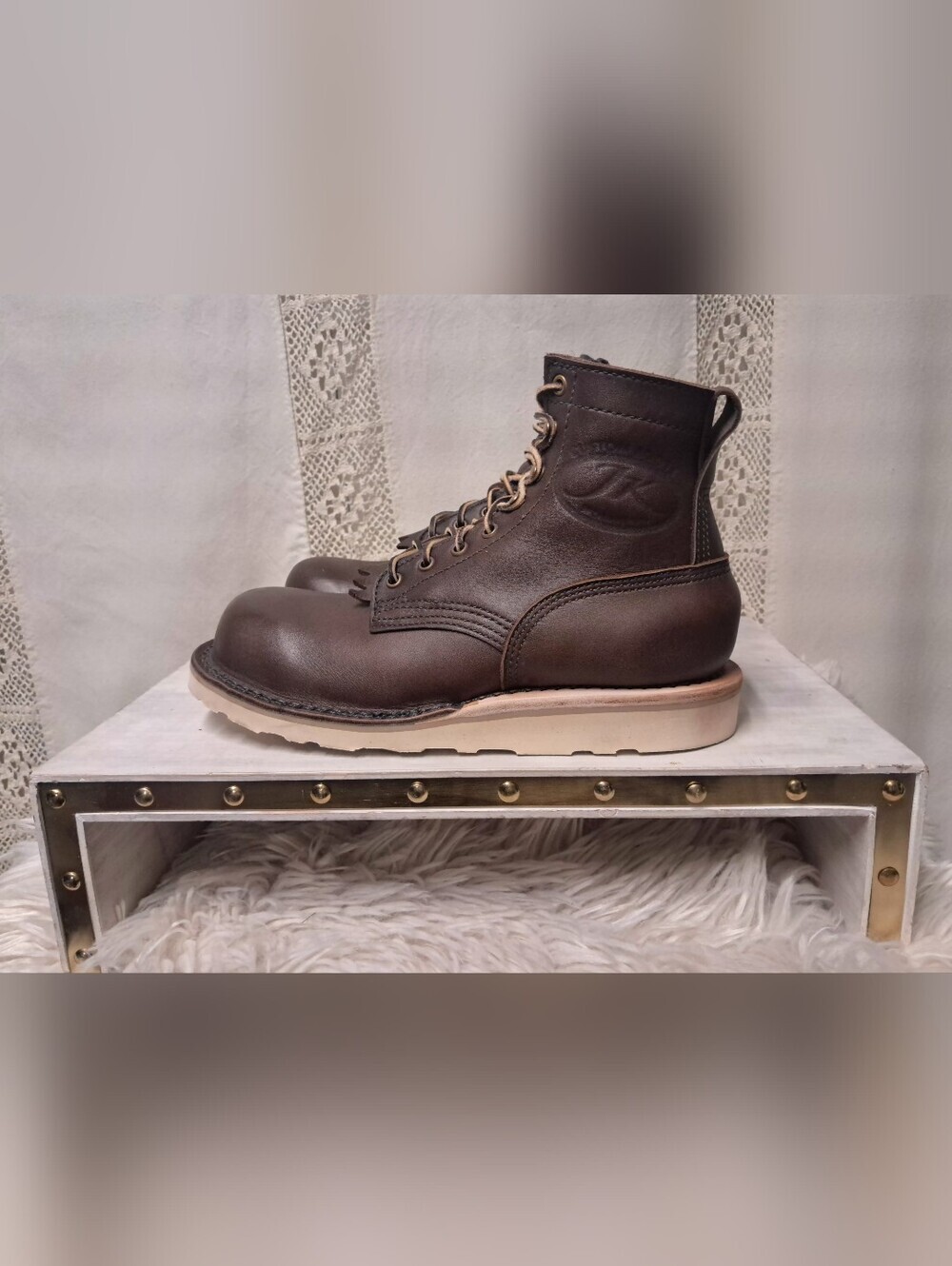 Men's JK Boots Forefront Model Size 7 Wide - Picture 8 of 9